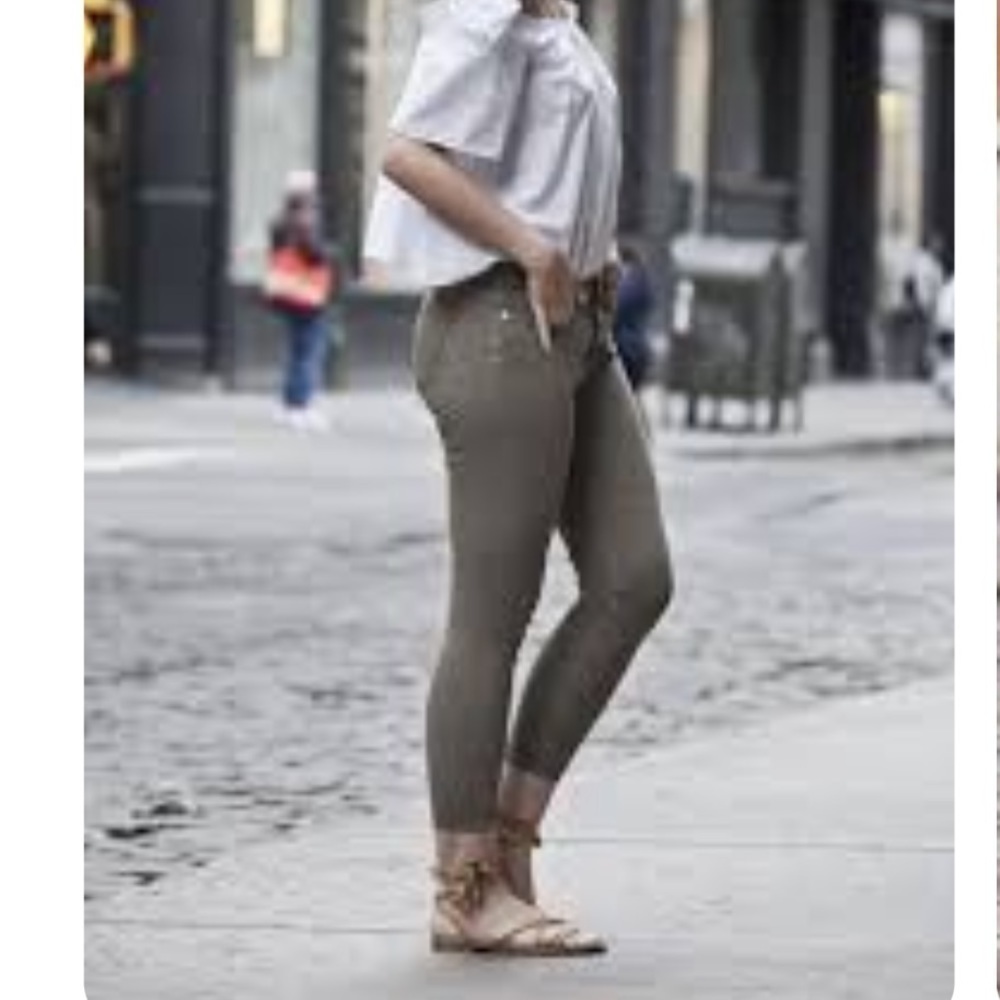 Madewell skinny Brown jeans Sz 27 trendy beautiful‎ fall color